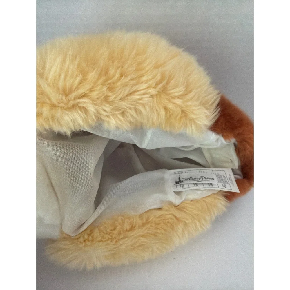 Disney Parks Dale Chip n Dale Plush Faux Fur Youth Hat Brown F723-7935-0-12108